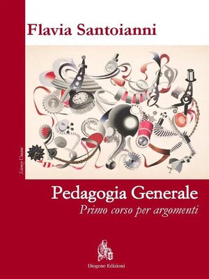cover image of Pedagogia generale--primo corso per argomenti ebook